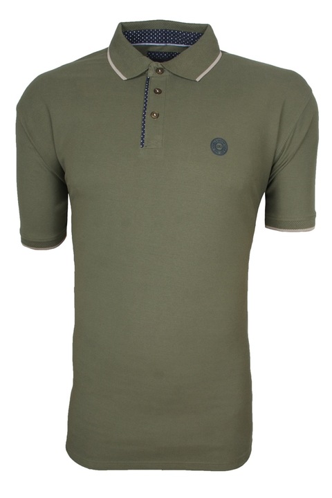 Tricou barbati, Double, Bumbac, Kaki, Kaki