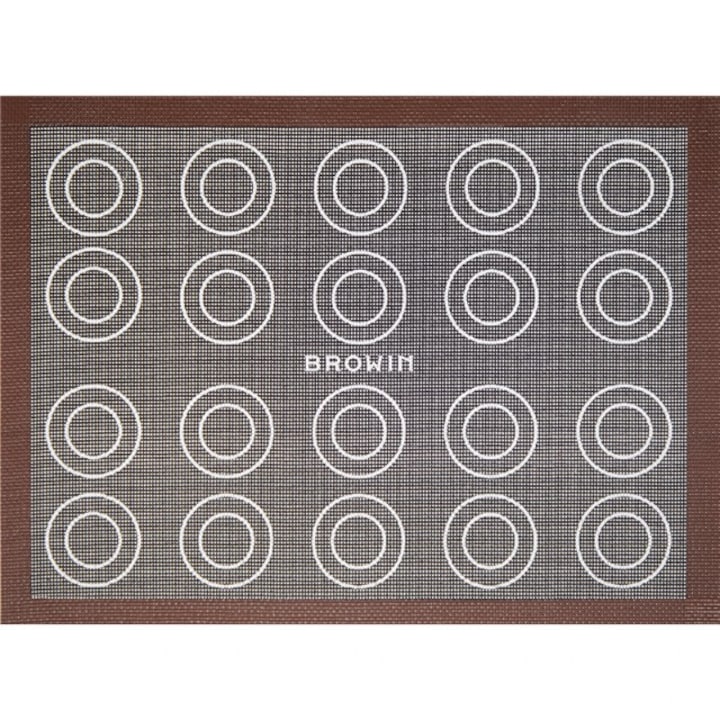 Tava de copt Browin, Silicon, 40x30 cm, Negru