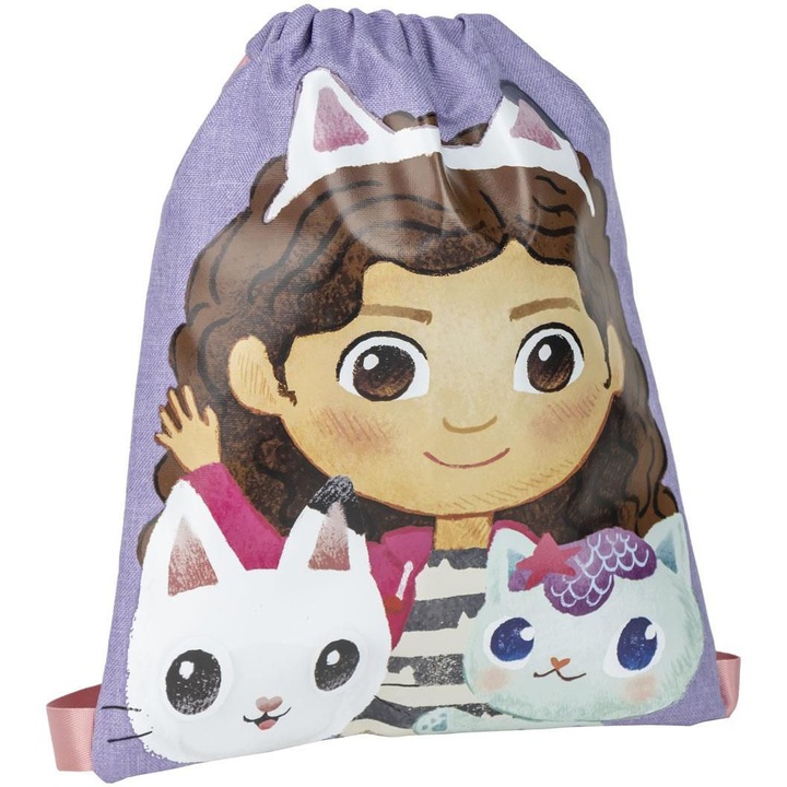 Sac sport Gabbys Dollhouse, 27 x 33 cm