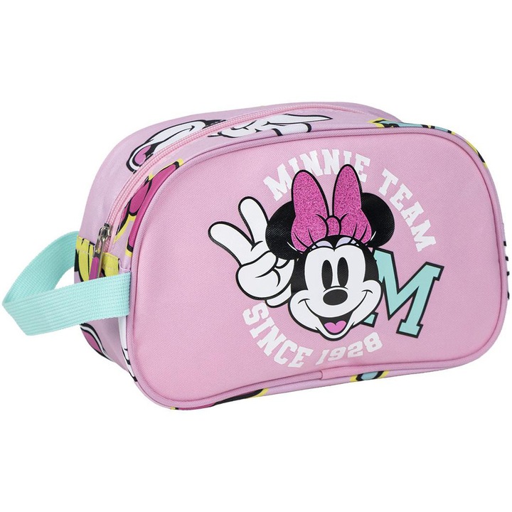 Несесер Minnie Team, Необорудван, 1 цип, 26 x 16 x 10 см