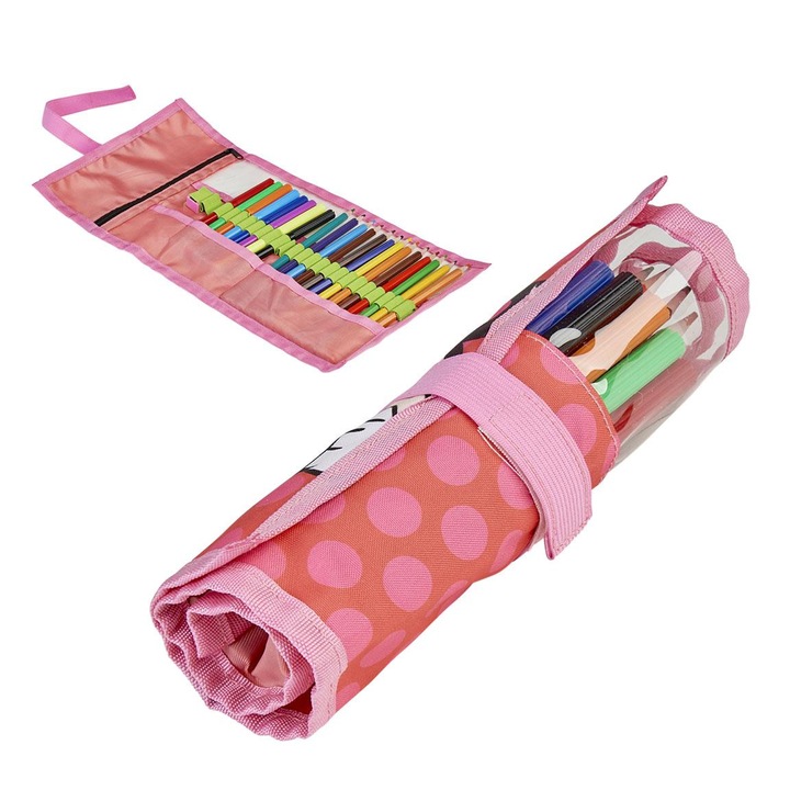Penar extensibil echipat, Minnie, 22 piese, 19.5 x 8 cm