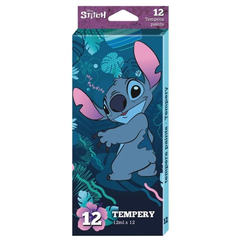 Tempera Stitch, 12 Culori, 12 ml - eMAG.ro