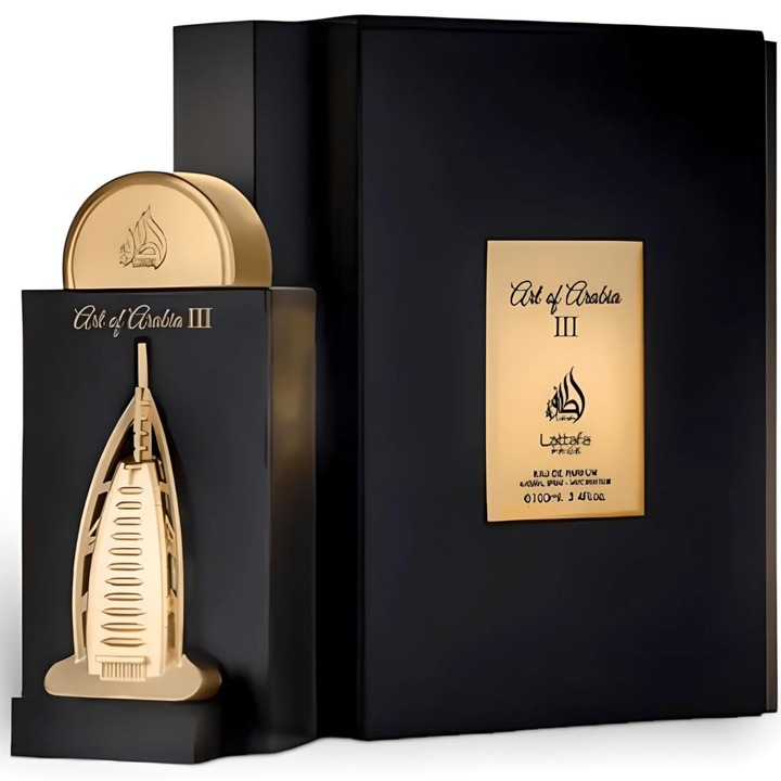 Apa de parfum Lattafa Art Of Arabia III, Unisex, 100 ml
