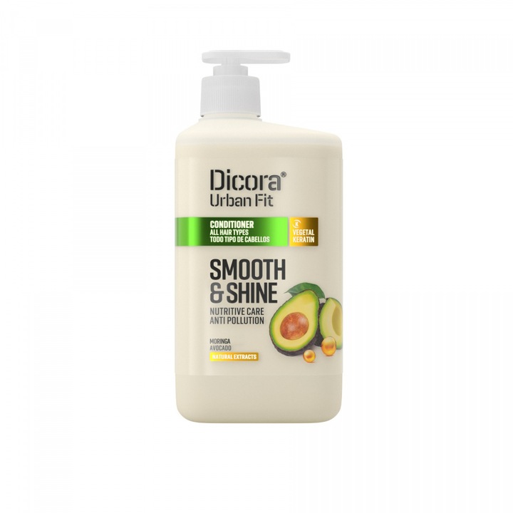 Dicora Urban Fit Smooth&Shine hajbalzsam, 800ml
