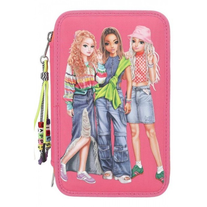 Моливник, Depesche, Top Model Joy, Полиестер, 70x125x205 mm, Многоцветен