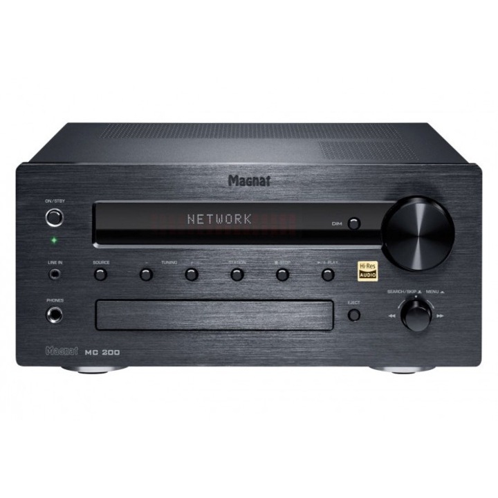Приемник Magnat MC 200, Bluetooth 4.1, 75W, графитен, 370x132x277mm