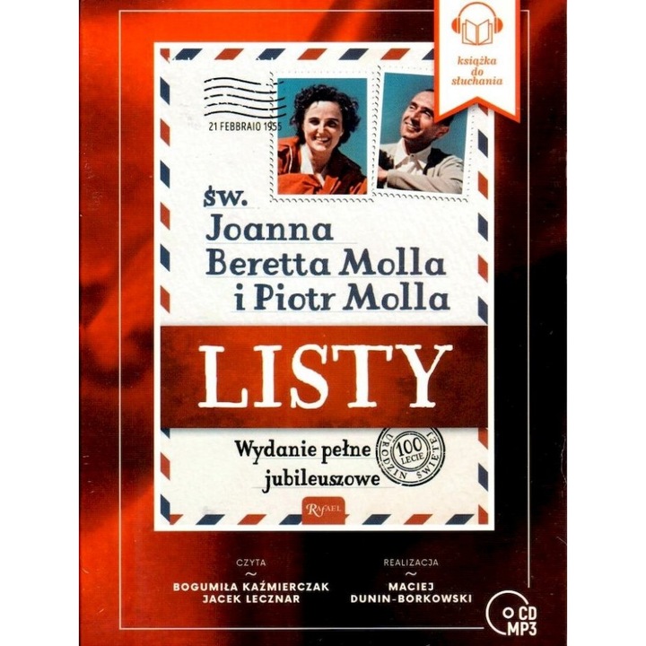 CD MP3 Listy, Joanna Beretta Molla si Piotr Molla, Rafael, 2022