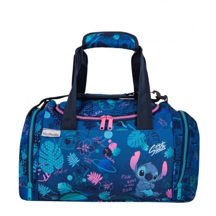 Geanta sport Disney Core Mcneil Fit Stitch Patio, poliester, multicolor, 37x20x25cm, 18L