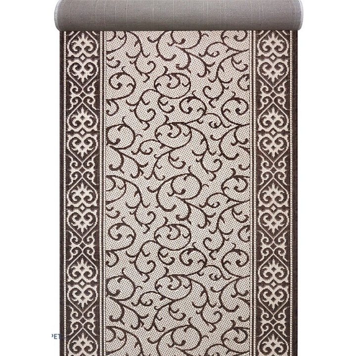 Juta futószőnyeg, Home Vista, Natura 1918, bézs / barna, 120x300 cm