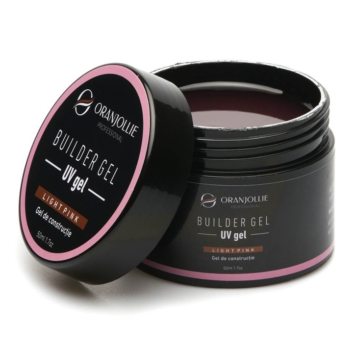 Гел за изграждане Естествени нокти/Връхчета/Шаблон, UV Builder Gel, 50ml