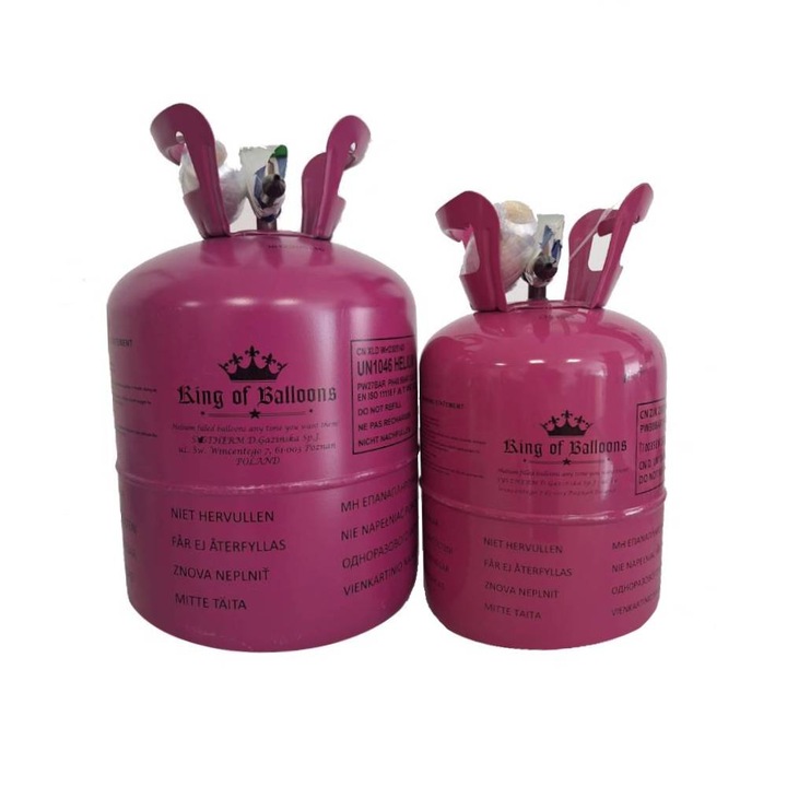 Butelie heliu pentru 50 baloane