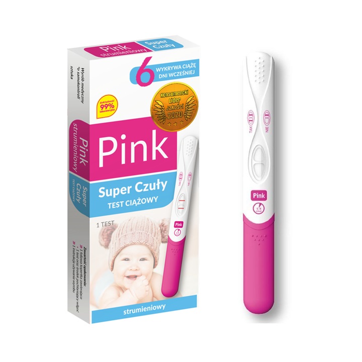 Test de sarcina Hydrex Diagnostics, detectare rapida, 10 mlU/ml, 1 bucata