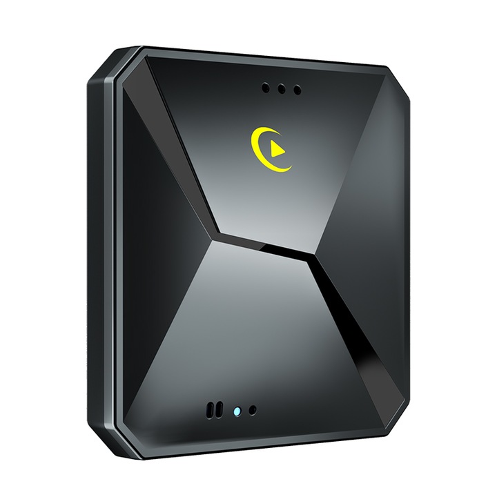 Adaptor wireless TLXT, compatibil CarPlay si Android Auto, pentru autoturisme