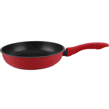 Tigaie Amercook Basic, compatibila cu toate sursele de caldura, inductie, 26 cm, rosie