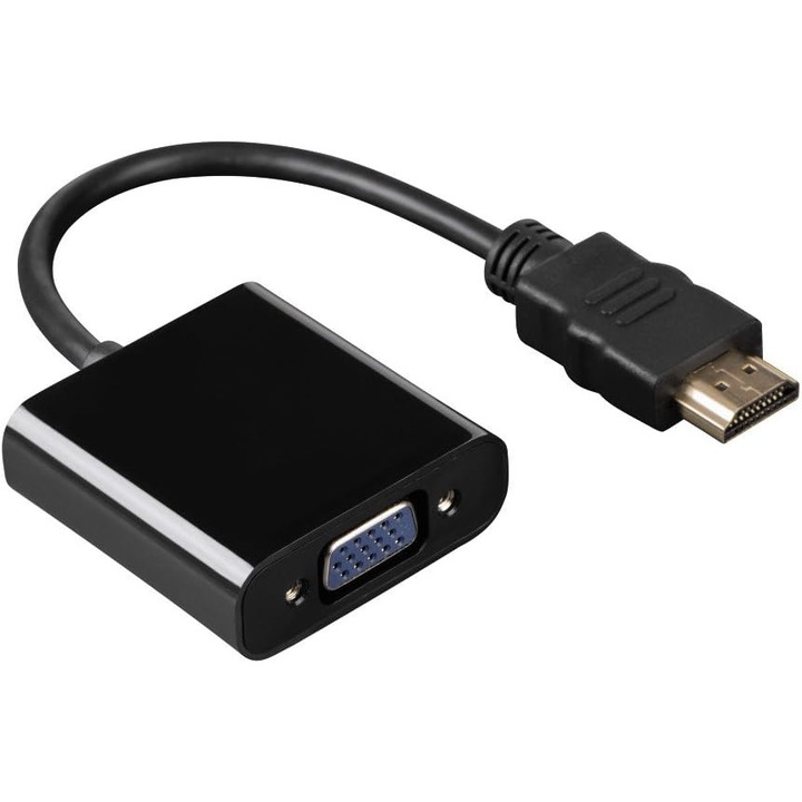 Кабел адаптер FUIENKO, DisplayPort към VGA, черен, 0,2м