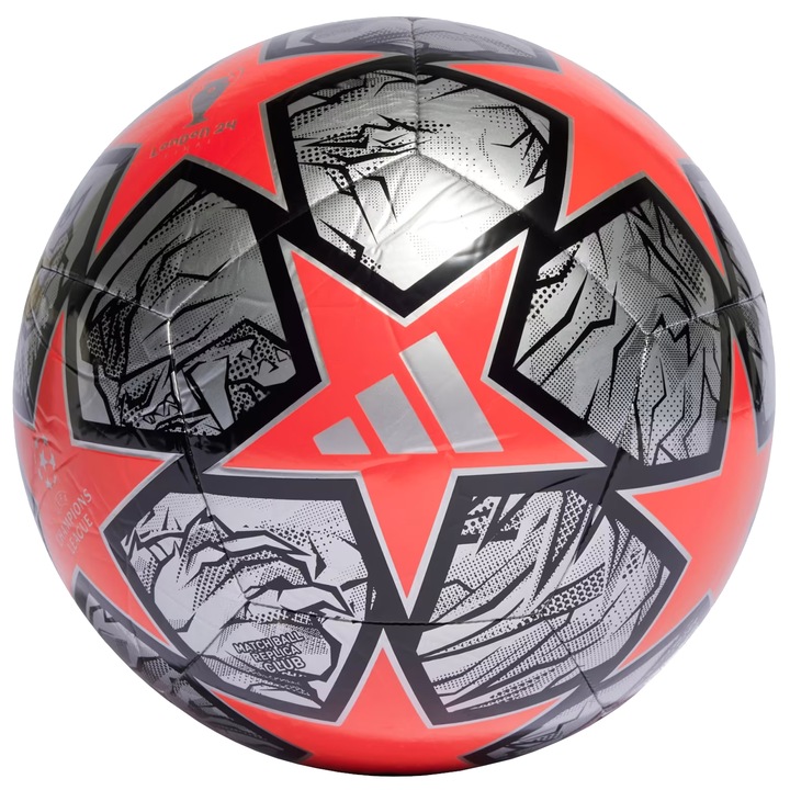 Minge fotbal, adidas UEFA Champions League Club Ball IN9329, Argintiu, 5