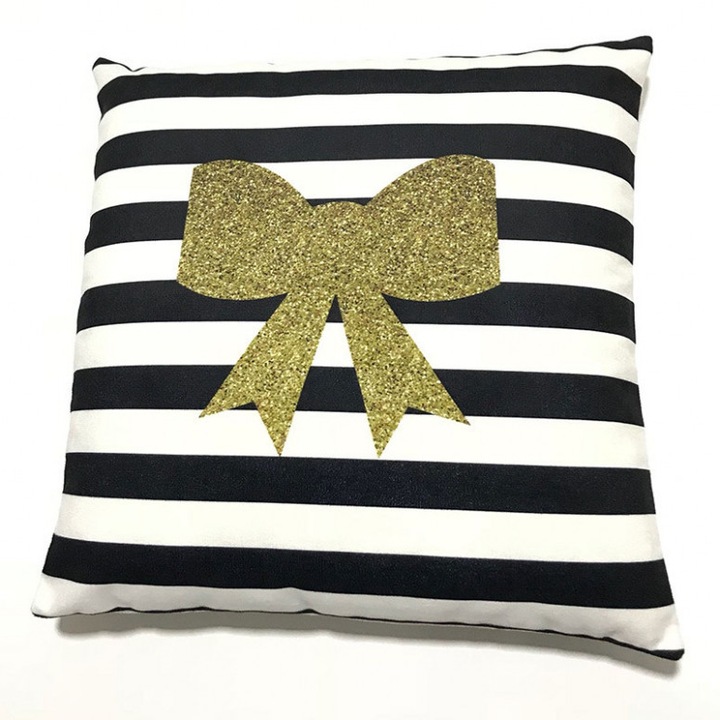 Декоративна възглавница, Dormy, Saskia V22, Микрофибър, 40x40 см