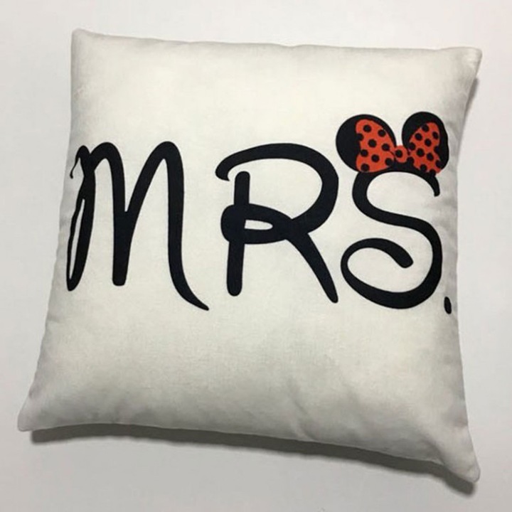 Декоративна възглавница, Dormy, Saskia V52, Микрофибър, 40x40 см