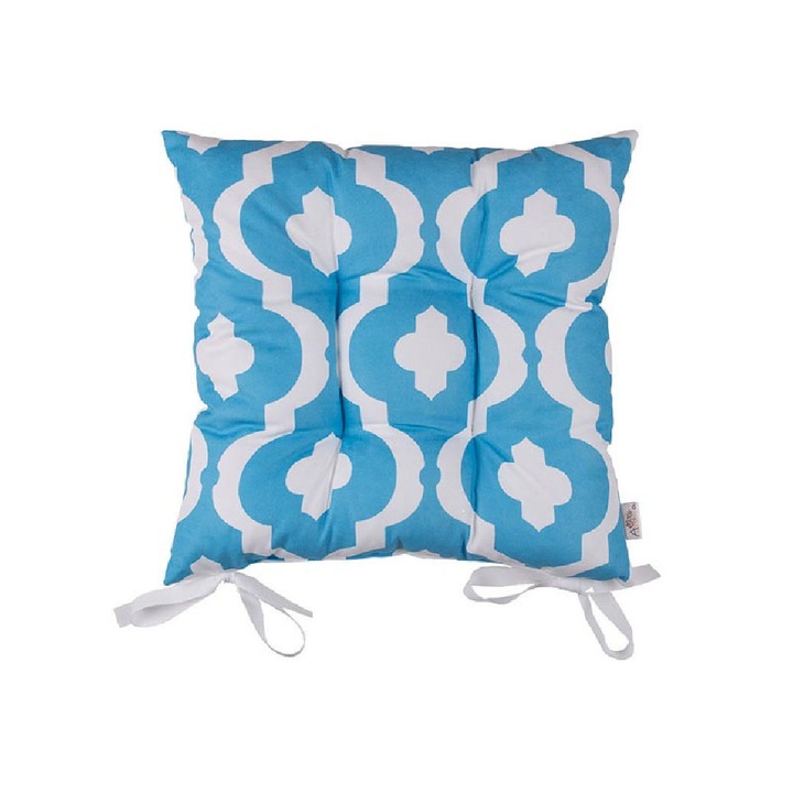 Възглавница за седалка, Dormy, Sea V3, 41x41 см