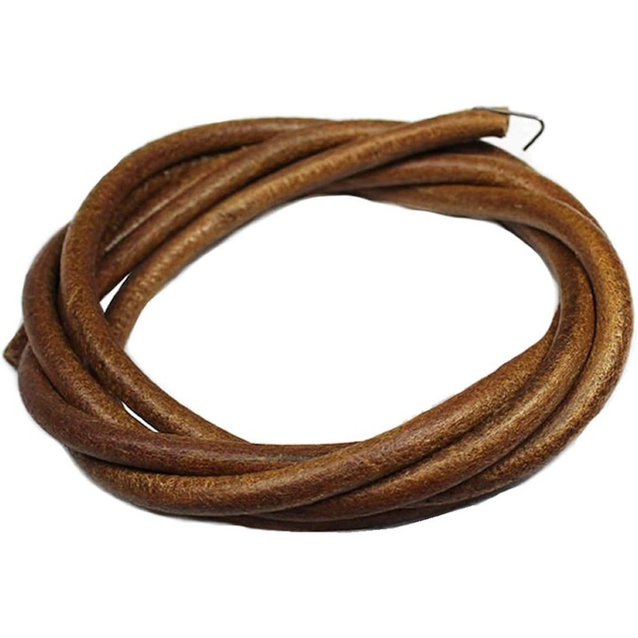 Curea masina de cusut FUIENKO, piele, maro, 183x0.48cm
