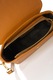 Massimo Castelli, Geanta crossbody din piele cu bareta detasabila, Caramel