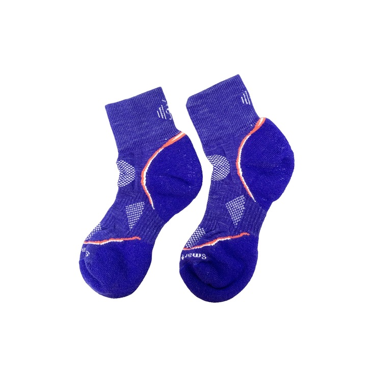 Дамски спортни чорапи за бягане Smartwool PhD Run Mini 4762783 10-497, Мериносова вълна, Дишащи, 34-37, Лилав