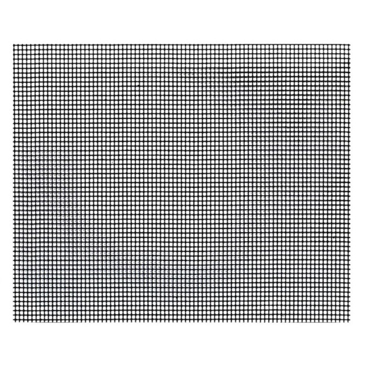 Set 5 covorase gratar FUIENKO, fibra de sticla, negru, 40x33cm