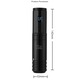 Aparat de tatuaje wireless, cu doua baterii si cablu rca