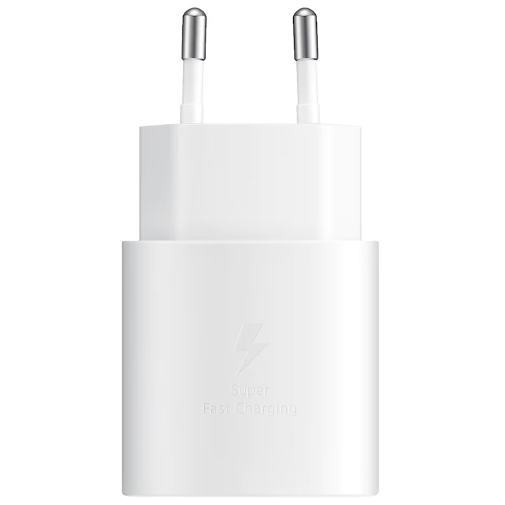 Set Accesorii GSM Samsung Casti AKG Type-C plus Incarcator Samsung Fast Charging 25W USB-C Cablu USB-C USB-C 3A 25W Alb Bulk