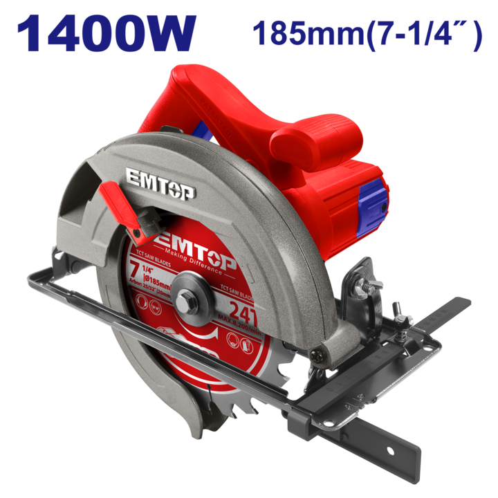 Fierastrau circular electric 1400W, 185mm