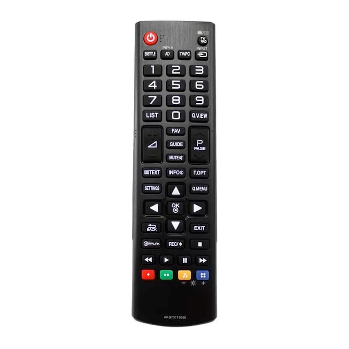 GSC ® съвместимо LCD/LED дистанционно управление, LG, черно