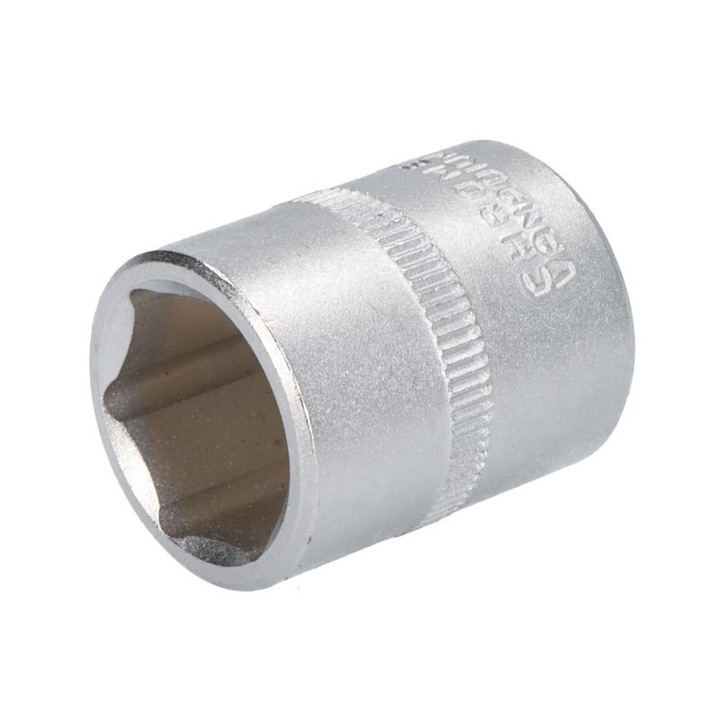Cheie tubulara de impact, profil hexagonal, prindere 3/8 inch, deschidere cheie 17 mm