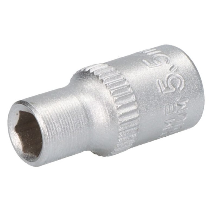 Cheie tubulara de impact, profil hexagonal, prindere 1/4 inch, deschidere cheie 5.5 mm