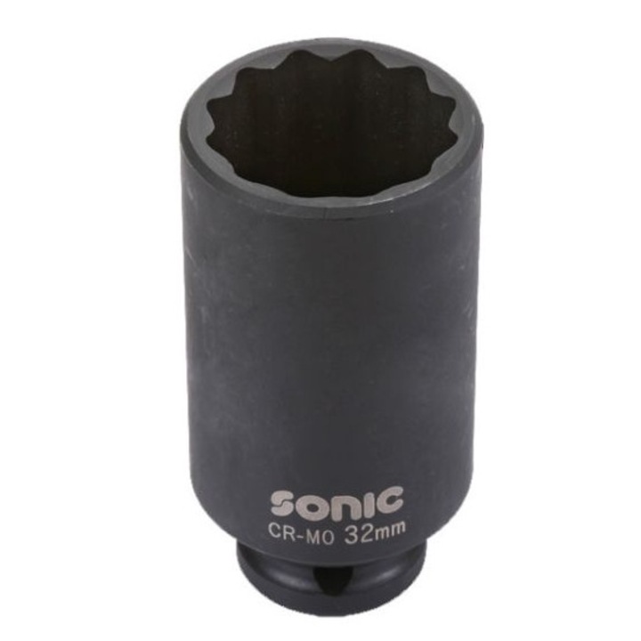 Cheie tubulara de impact, prindere 1/2 inch, deschidere cheie 24 mm, lungime 78 mm