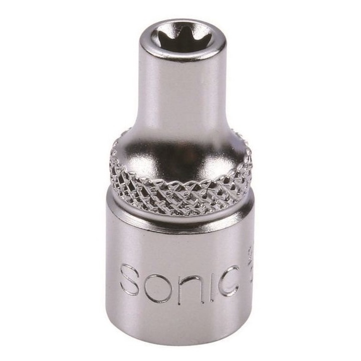 SONIC ütvecsavarkulcs, TORX profil, 1/4 hüvelykes markolat, E05 kulcsnyílás, hossz 25 mm