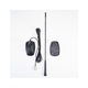Antena CB PNI Extra 48, 150W, Negru, 45cm, Fibra de Sticla, Baza Magnetica Inclusa