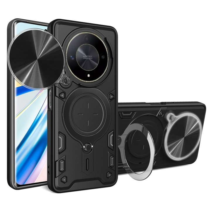 Кейс за Honor Magic6 Lite - Techsuit CamGuard Pro - черен
