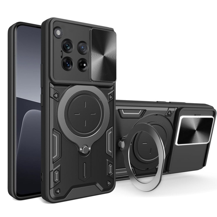 Кейс за OnePlus 12 - Techsuit CamGuard Pro - Черен