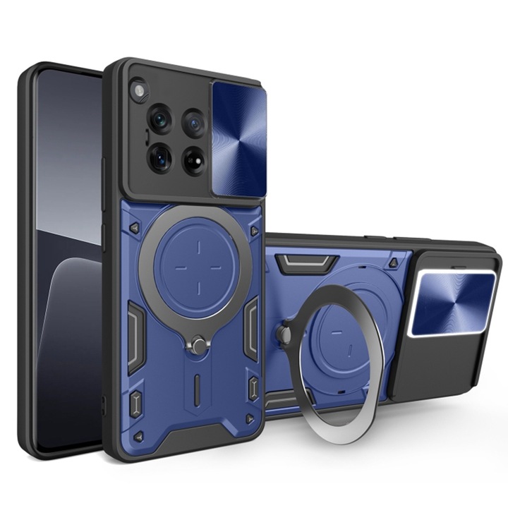 Кейс за OnePlus 12 - Techsuit CamGuard Pro - Син