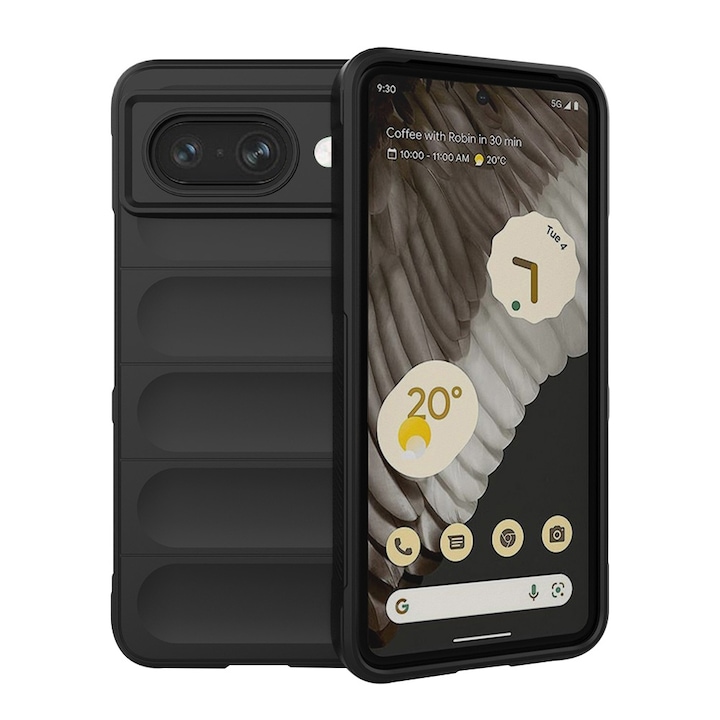 Google Pixel 8a tok – Techsuit Magic Shield – fekete