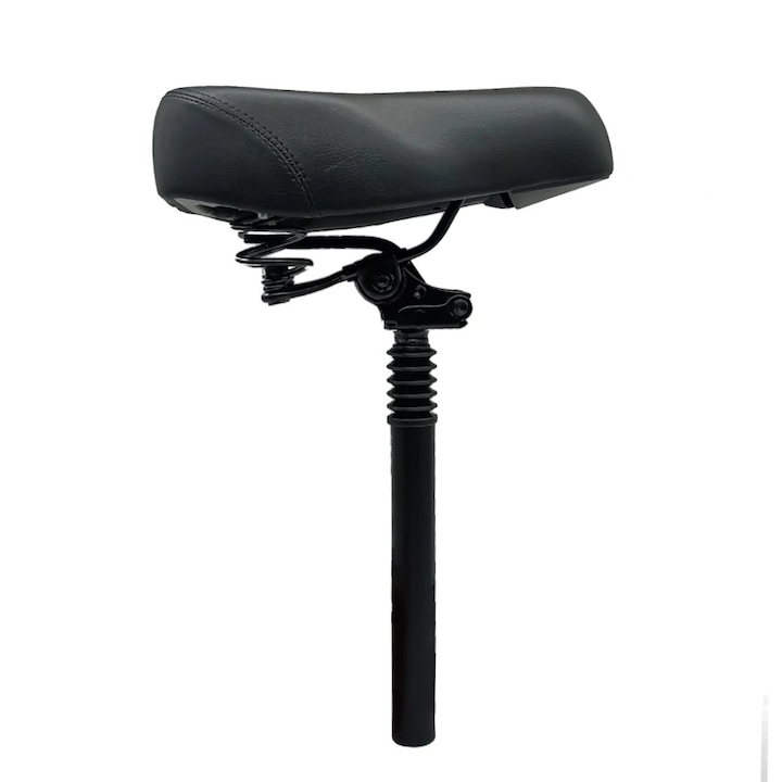 Седалка за електрическа тротинетка INOPARTS, За Kugoo Kukirin G2 MAX, Метална, Черна