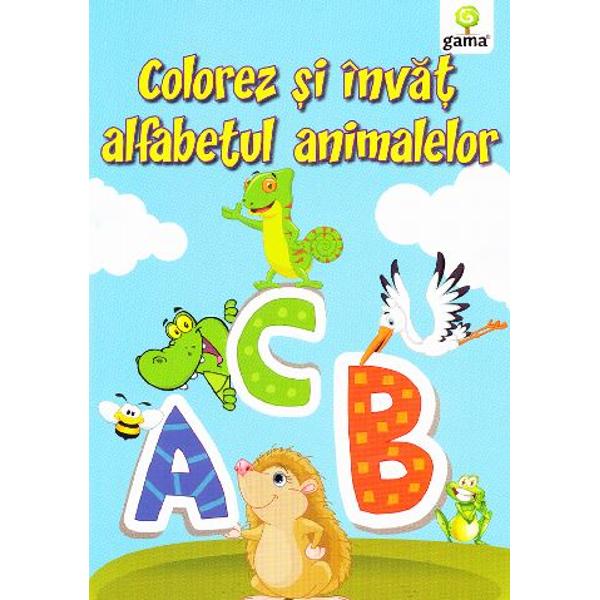 Colorez si invat alfabetul animalelor