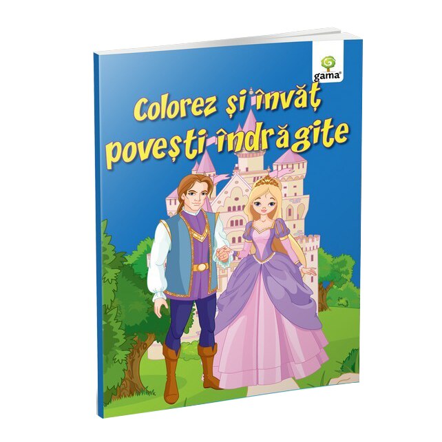 Colorez si invat povesti indragite