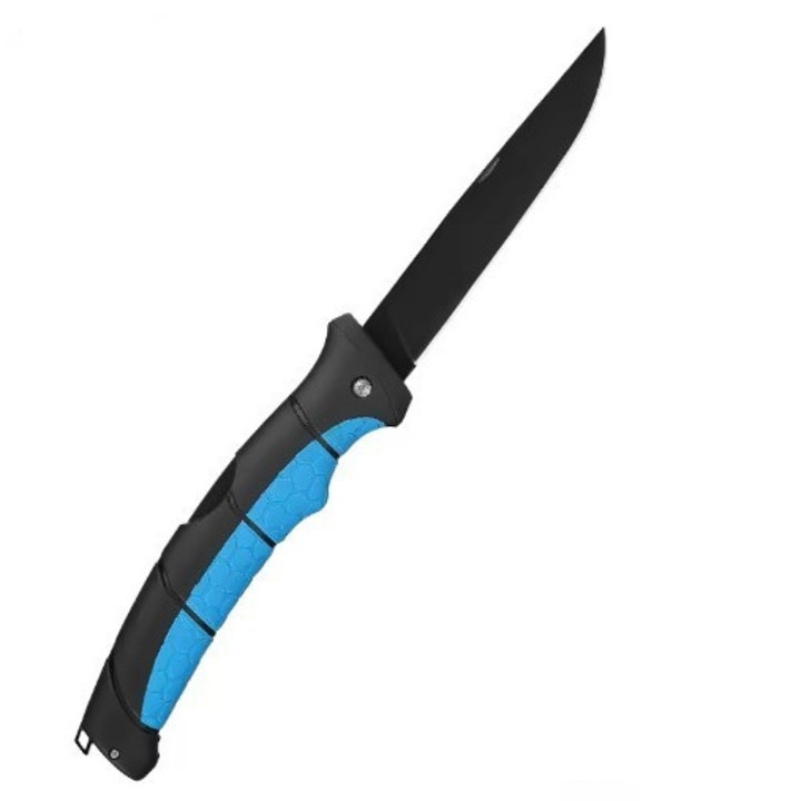 Cutit pliabil Tunala, din otel alimentar inoxidabil, 34 cm, pentru filetat peste