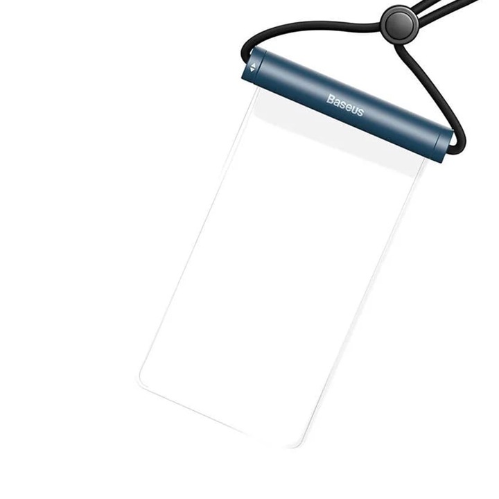 Husa Protectie Waterproof IPX8 pentru Telefon 7.2", Cipsir Protect, M68, Poliuretan, Sea Blue