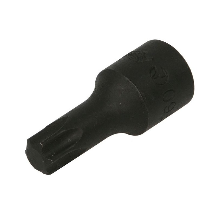 Cheie bit de impact HANS, profil torx, prindere 1/2 inch, dimensiune T60, lungime 60 mm