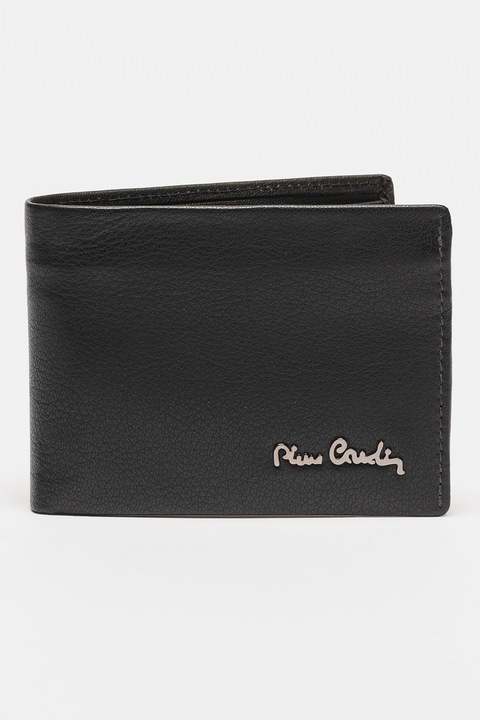 Pierre Cardin, Кожен портфейл с лого, Черен