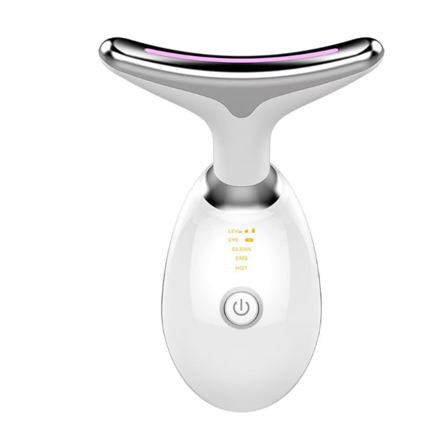 Aparat pentru ingrijire faciala, 7 Terapii Diferite Pentru Piele, Reducerea Ridurilor, Hidratare, Ingrijire Fata si Gat, Lifting, Efect Anti-Imbatranire, Stimularea Microcirculatiei, Productiei de Colagen