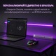 Гейминг Мишка Безжична NETSTAT, Безшумен Клик, DPI 12800, 8 Програмируеми Бутона, 1000Hz, Bluetooth, RGB Подсветка, Батерия 500mAh, Multi-Device, Ергономична, Софтуер, Черна