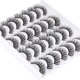 Set Gene False Rqiurpn, Cat Eye, Fibre Sintetice, Negru, Reutilizabile, 14 Perechi